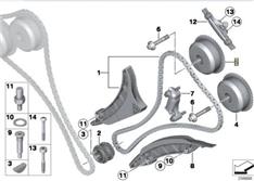 宝马760LI正时链轮