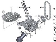 宝马760LI机油泵